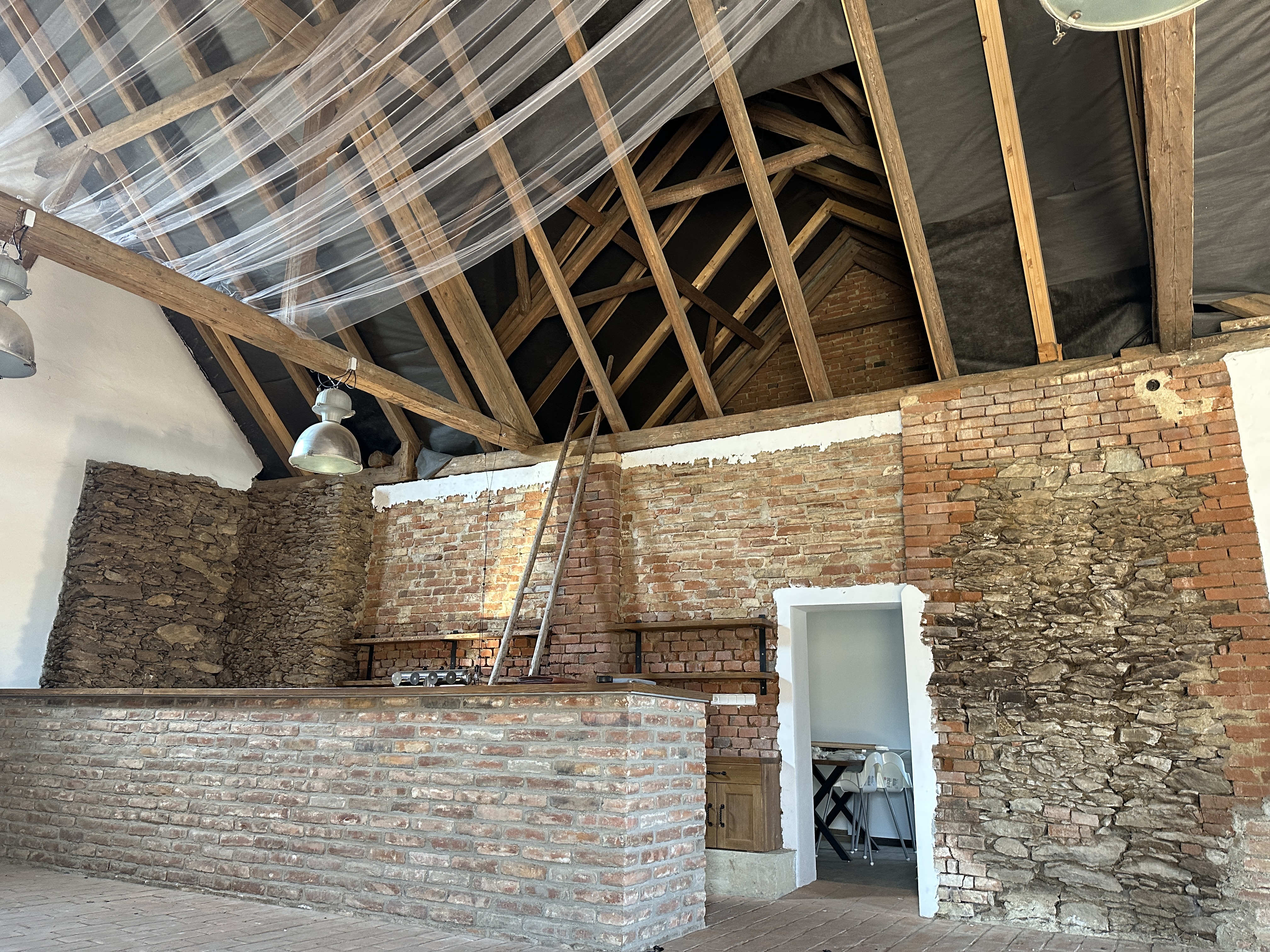 Citlivá obnova historického krovu