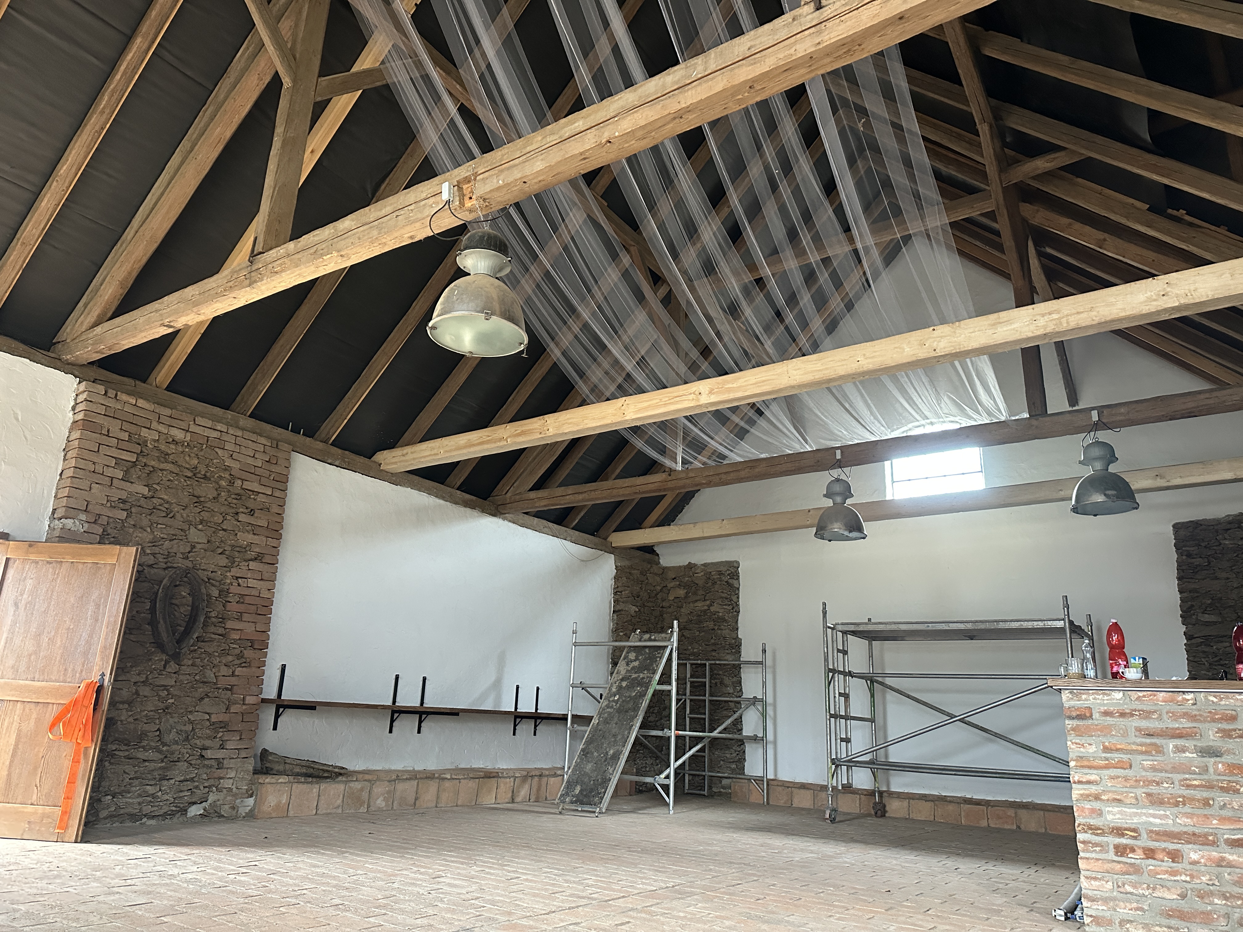 Citlivá obnova historického krovu