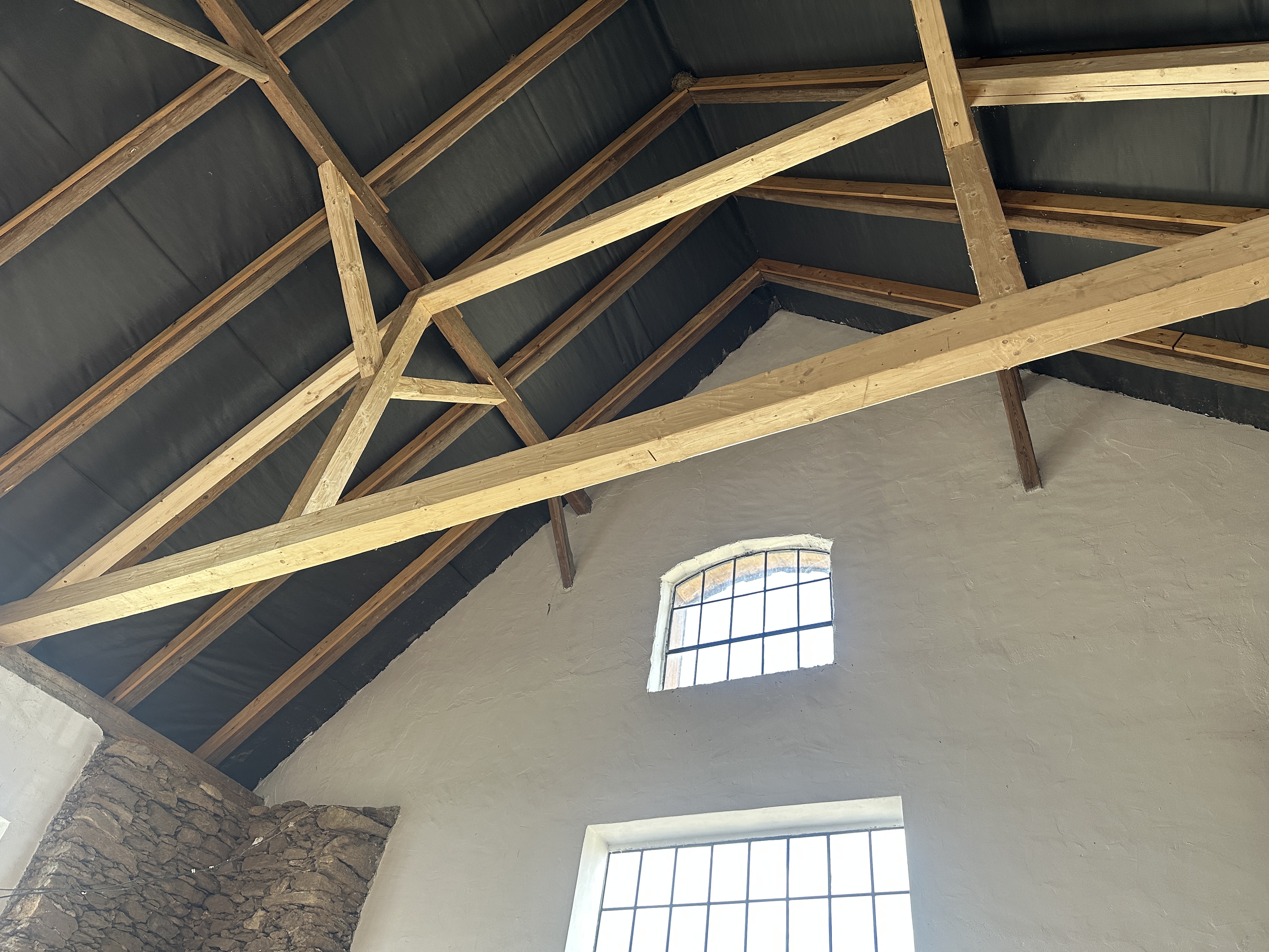 Citlivá obnova historického krovu